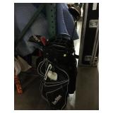 Hot Launch golf bag w/clubs
