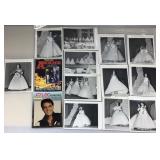 Elvis magazine, vtg pageant black & white 8x10