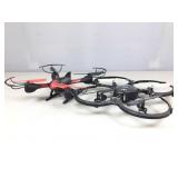 2 Quadcopter Drones.
