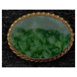 Bojar 12k Gold-filled Quartz Brooch, Tw 5.9g,