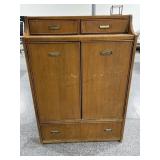 Mid Century Cabinet Dresser Armoire - approx. 4ft