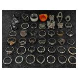 Fashion Rings, Sz 5, 6, 7, 8, 9.5,