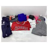 Sports team shirts, assorted sizes, some NWT &