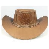 Leather Outback Style Western Hat. Possible Size