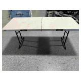 6ft Lifetime Plastic Folding Banquet Table