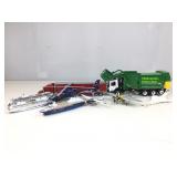 2 Die Cast Trucks & Asstd Ship & Plane Models