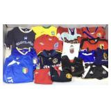 Collection of sports shirts. Assorted