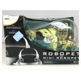 WowWee robopet and mini robopet in box.