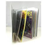 Binder of comic books, DC & assorted