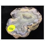 Polished Agate Geode Half 533.9g