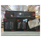 Red Dragon Speakers in Boxes. Untested As Is.