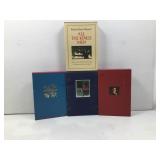 4 Slipcased books, All The Kings Men & more