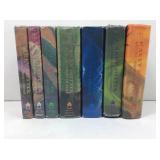 7 Rowling Harry Potter books.