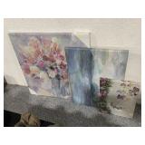 New Decorative Prints on Canvas - largest approx.