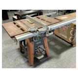 Ridgid 10-inch cast-iron contractor table saw,