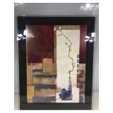 A John Douglass abstract art print featuring a