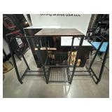 Metal Multiple Guitar stand, approx 48x12x30in