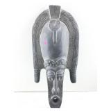 African Mask From The Ivory Coast 25x11