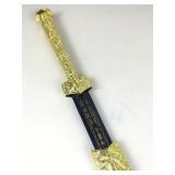 Chinese style Military handmade sword, black