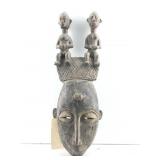 Wooden Toma tribe Maternity Statue from Guinea or