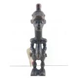 Wooden figure of ï¿½Luluaï¿½ or Luluwa statue from