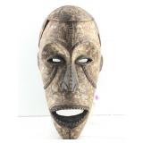 Chokwe Ceremonial Mask From Zaire. Genuine Carved