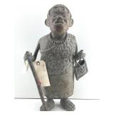 Benin Bronze sculpture depicting a Court Dwarf ,