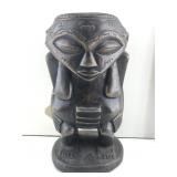 Kuba Palm Wine Cup featuring an anthromorphic