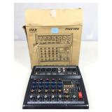 Pyle Compact Audio Mixer Pro Audio Interface,