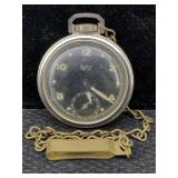Westclox Pocket Watch Ben W/chain, Running