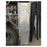 2 Folding aluminum loading ramp, approx 70in long