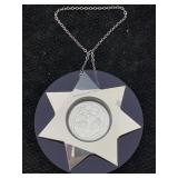 .999 Silver The Franklin Mint Christman Medal &