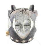Ceremonial Helmet Mask From Zaire. Genuine Carved