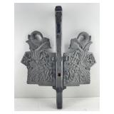Carved Wood Indonesian Lamp Stand For Wayang