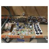 Pinback button machine maker w/pins and extra