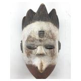 African Wooden Mask  likely a Punu Okuyi or