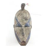 Carved wooden Songye Kifwebe mask from
