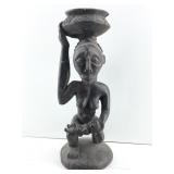 Luba Female Court Figure from Zaire. Genuine