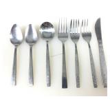 Airline flatware pieces, United & Delta