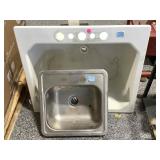 2 sink incl. composite and metal, approx
