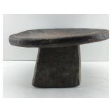 African Stool. Genuine Carved Wood From
