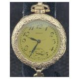 Vtg Elgin Wind-up Watch W/gold-plated 20 Years,