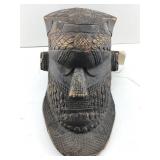 Large carved wooden mask. (Zira)  9X 16ï¿½ lots of