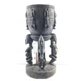 Dogon Ceremonial Vessel From Mali. Genuine C