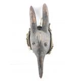 Tribal Ceremonial Animal Mask. Genuine Carved