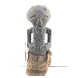 Songye Fetish Statue From Zaire. Genuine Carved