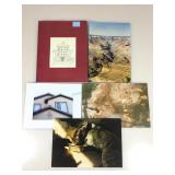 Book, Joan Edward pen drawings, desert photos &