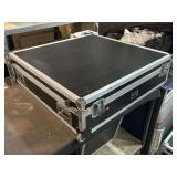Revospin Empty fitted flight case on wheels,