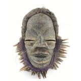 Ivory Coast Tribal Mask. Genuine Carved Wood From