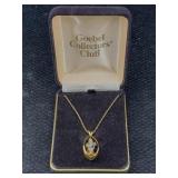 14k Gold-filled Goebel Collector Club Necklace